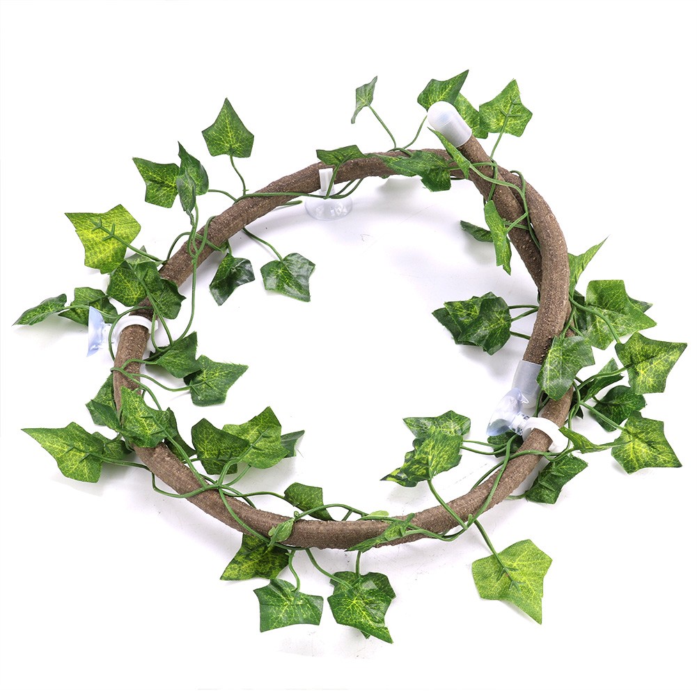 Reptile Climbing Branch Flexible Jungle 3.28ft Rattan 1Pc Vine(3.28ft Rattan+