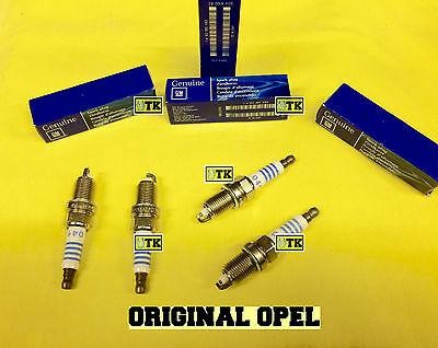 ORIG Opel Zündkerze Satz Astra H Zafira B Z20LEL Z20LER A05 Turbo GTC Twin Top