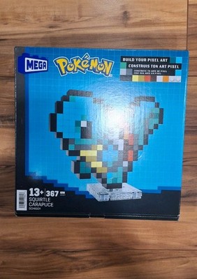 Mega Bloks Pixel art Pokemon Squirtle 367 pcs, sealed, Brand New