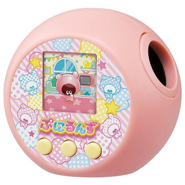 puni♡ TAKARA TOMY Punirunzu Puni Pink Color Squishy LCD Punirunes