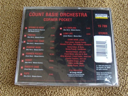 Count Basie & His Orchestra ~ Corner Pocket ~ LaserLight CD - Picture 2 of 3
