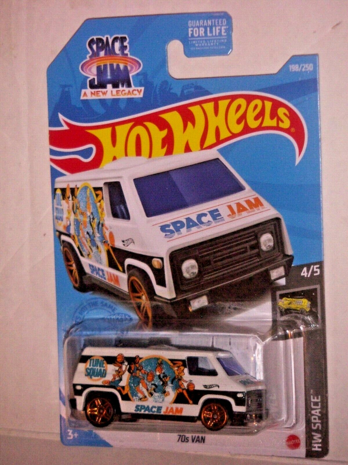 Hot Wheels 2021  70's Van  HW Space  Space Jam  1:64 scale
