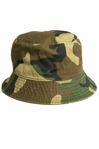 Bucket Hat Adults Unisex Summer Winter Fishing Beach Festival Sun 100% Cotton - Picture 13 of 19