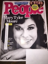 PEOPLE MAGAZINE FEBRUARY 13 2017 MARY TYLER MOORE 1936-2017 HER LIFE IN PICTURES