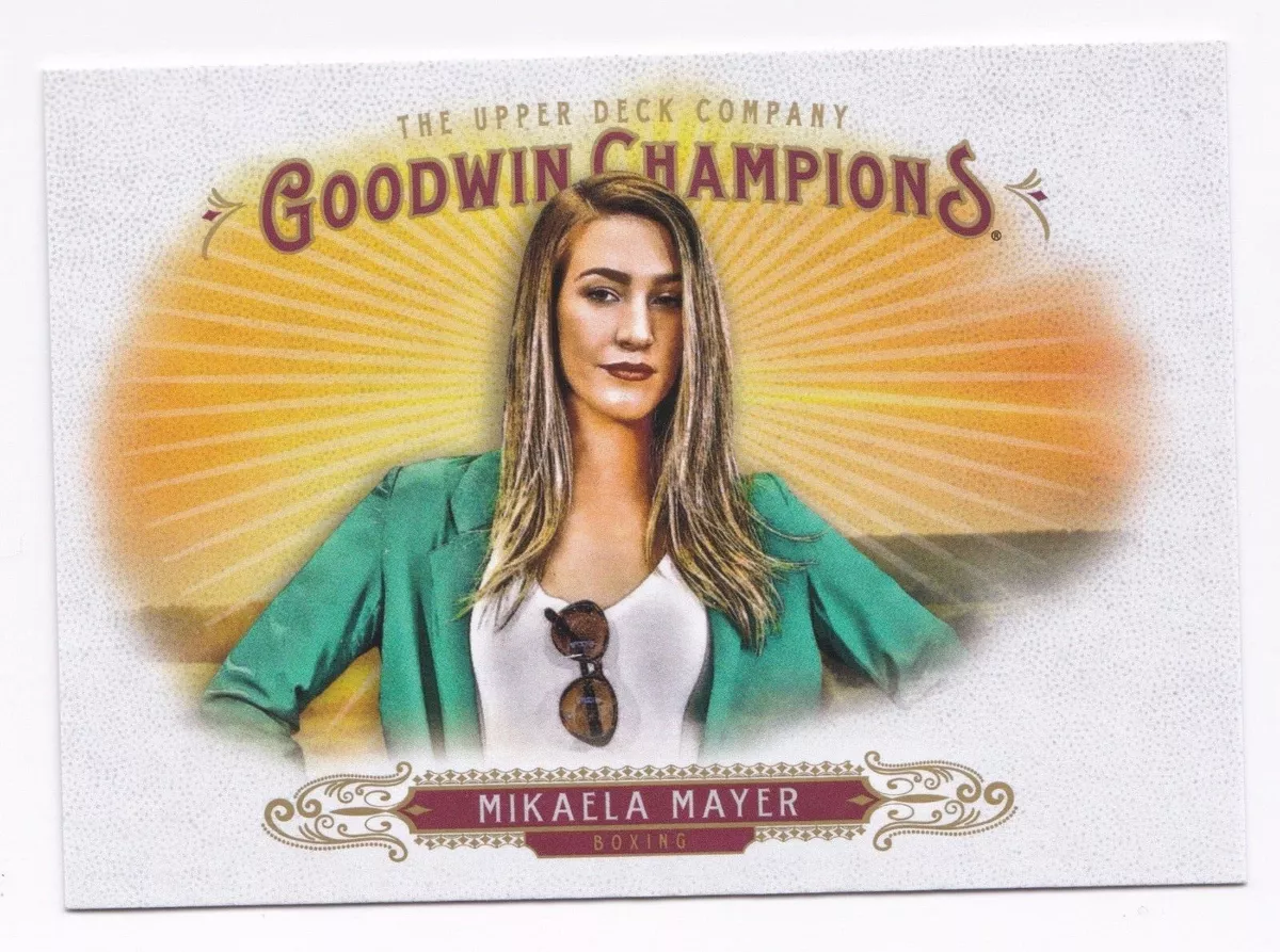 MIKAELA MAYER UPPER DECK GOODWIN CHAMPIONS CARD #98