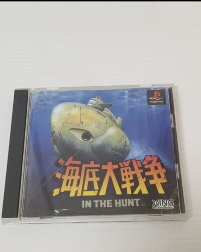 In the Hunt 1995 PlayStation Japanese Version Shooting Game NTSC-J Irem Japan - Picture 1 of 11