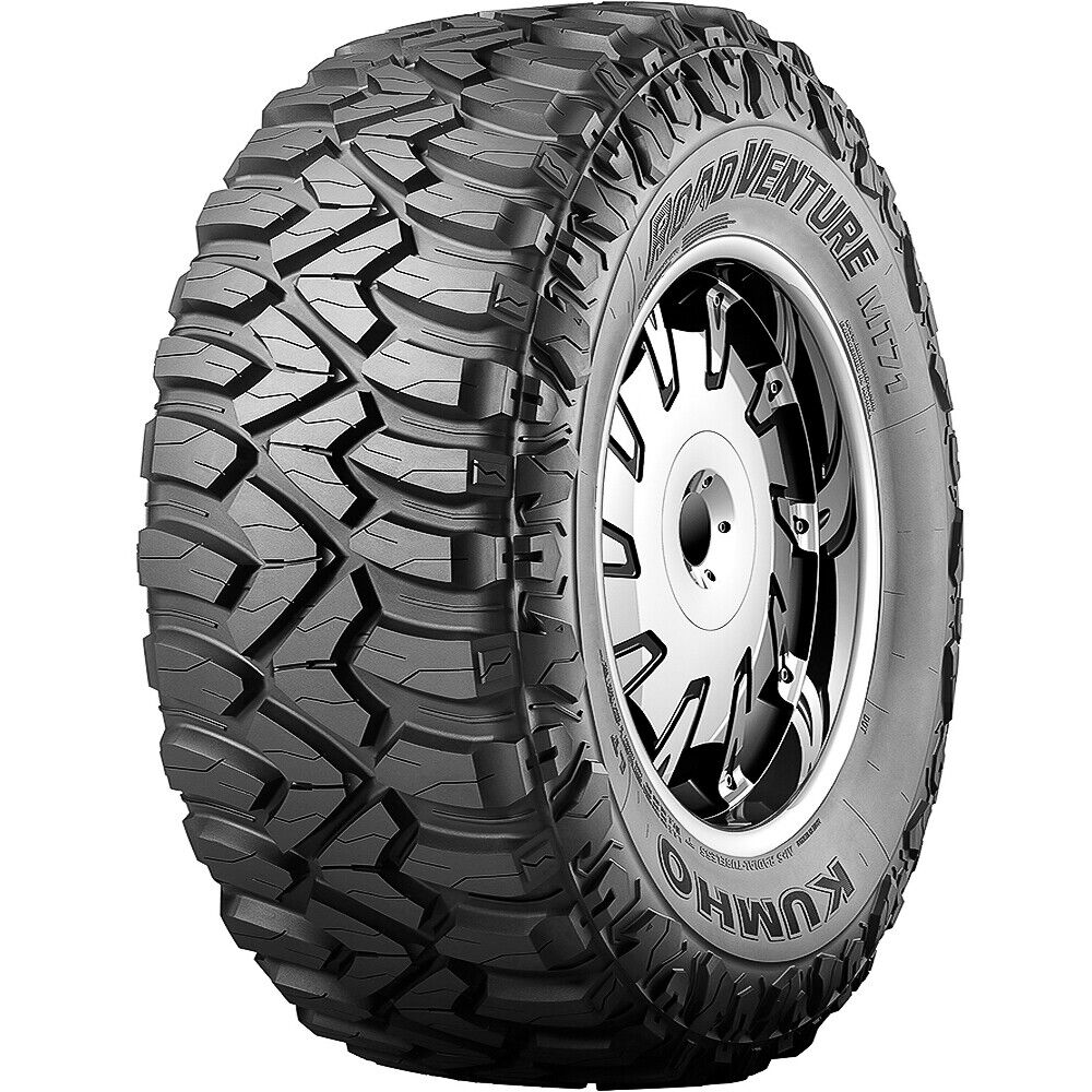 4 Tires LT 265/70R17 Kumho Road Venture MT71 M/T Mud Load E 4 Tires LT 265/70R17 Kumho Road Venture MT71 M/T Mud Load E