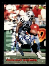 1995 Classic Scott Products Napoleon Kaufman Autograph Auto #SP4 Raiders U8023