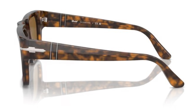 Persol 0PO3348S 121033 Brown havana/Brown Square 55mm Men's