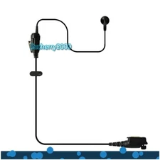 Ear Bud Earphone Headset Earpiece PTT for Airbus EADS THR8 TH1N Tetra Radio