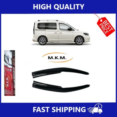 ABS Plastic Window Wind Deflector Rain Sun Guard For Volkswagen Caddy 2004 2020