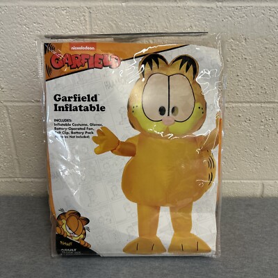 Nickelodeon: Garfield Inflatable Costume Spirit Halloween Adult O/S