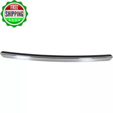 New Bumper Face Bar Trim Molding Step Pad Rear For 2011-2017 Jeep Patriot Chrome