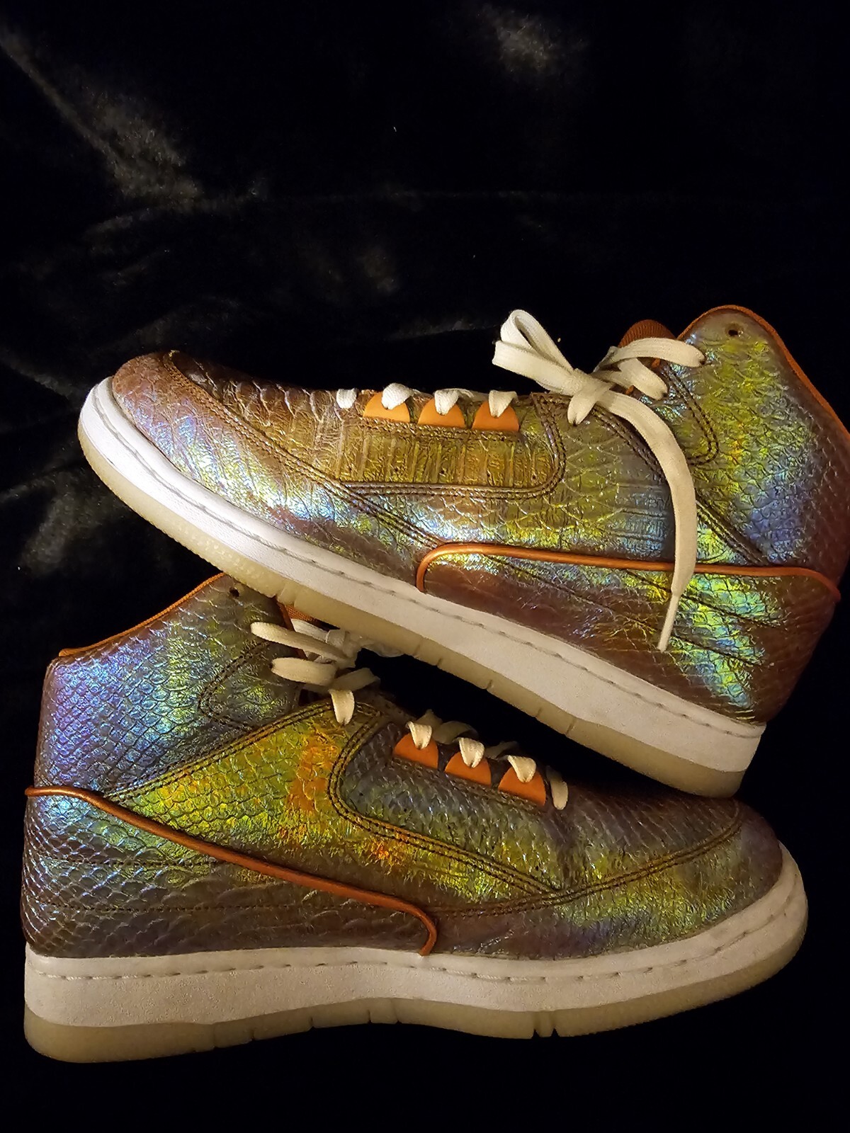 Size 9 - 69.  Nike Air Python Iridescent - image 1