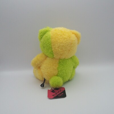 Kumax xxx 13cm C2010C Yell Bear Green Yellow Plush 6