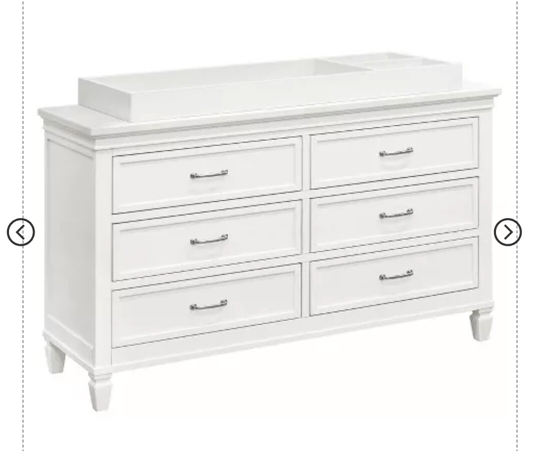 Million Dollar Baby Classic Universal Wide Changing Tray, Warm