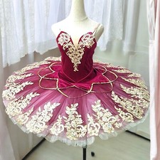 Ballet Tutu Pancake Costume Dancewear professional ballerina adult girls