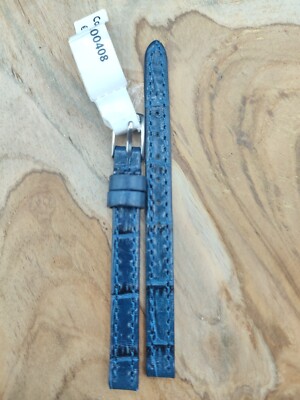 Armband 8mm Echtleder Made in Italian Blau 