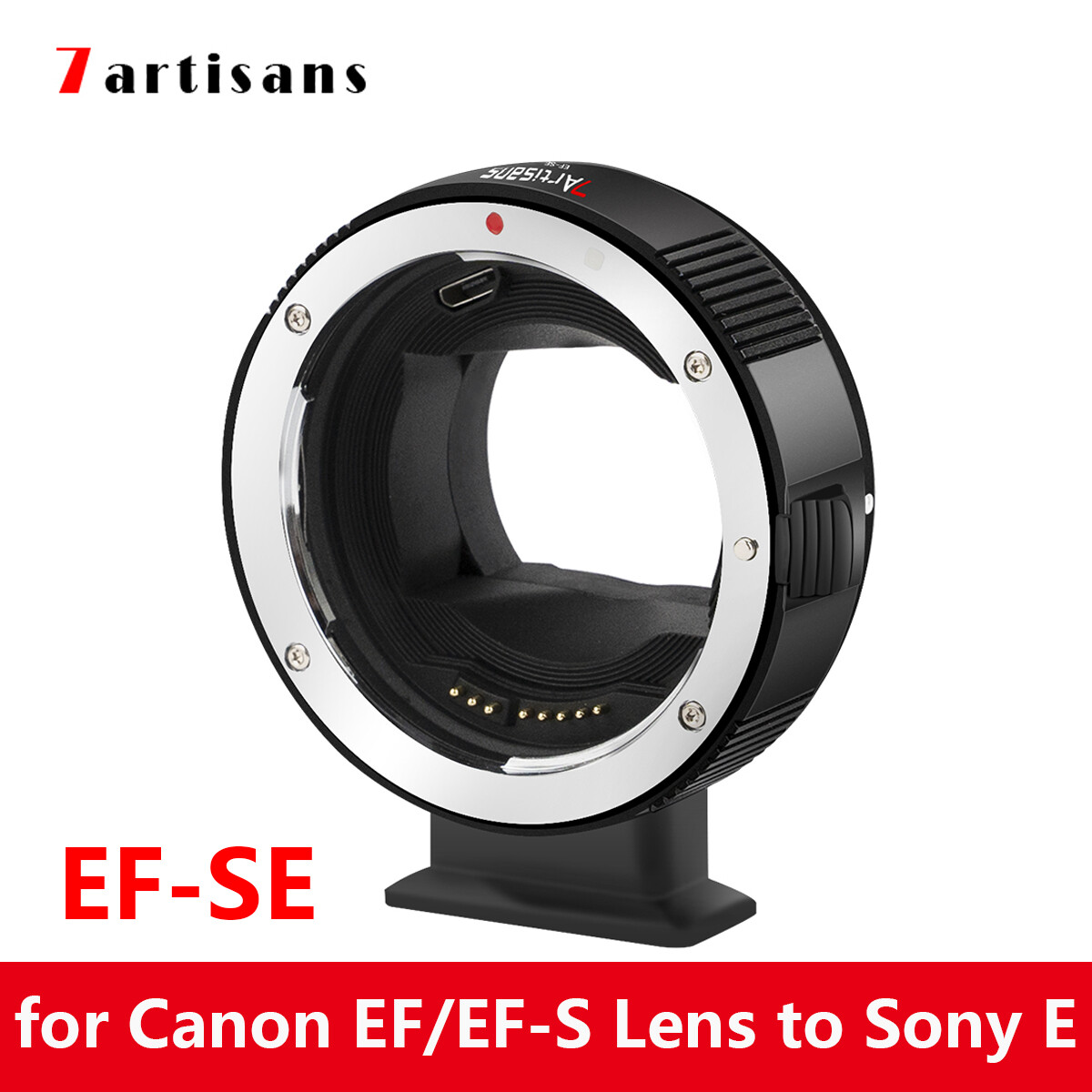 7Artisans EF-SE AF Lens Adapter for Canon EF/EF-S Lens to Sony E 