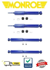 Monroe Matic Plus Front & Rear Shocks Pair For Nissan Frontier 1998-04 RWD