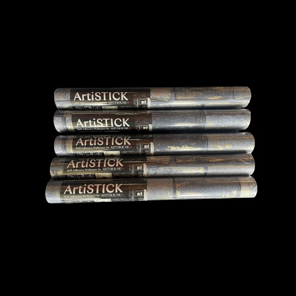 Papel Pintado Ladrillo Azul Arthouse Pelar y Pegar - Autoadhesivo, Juego de 5 Nuevo Foto 3 de 4