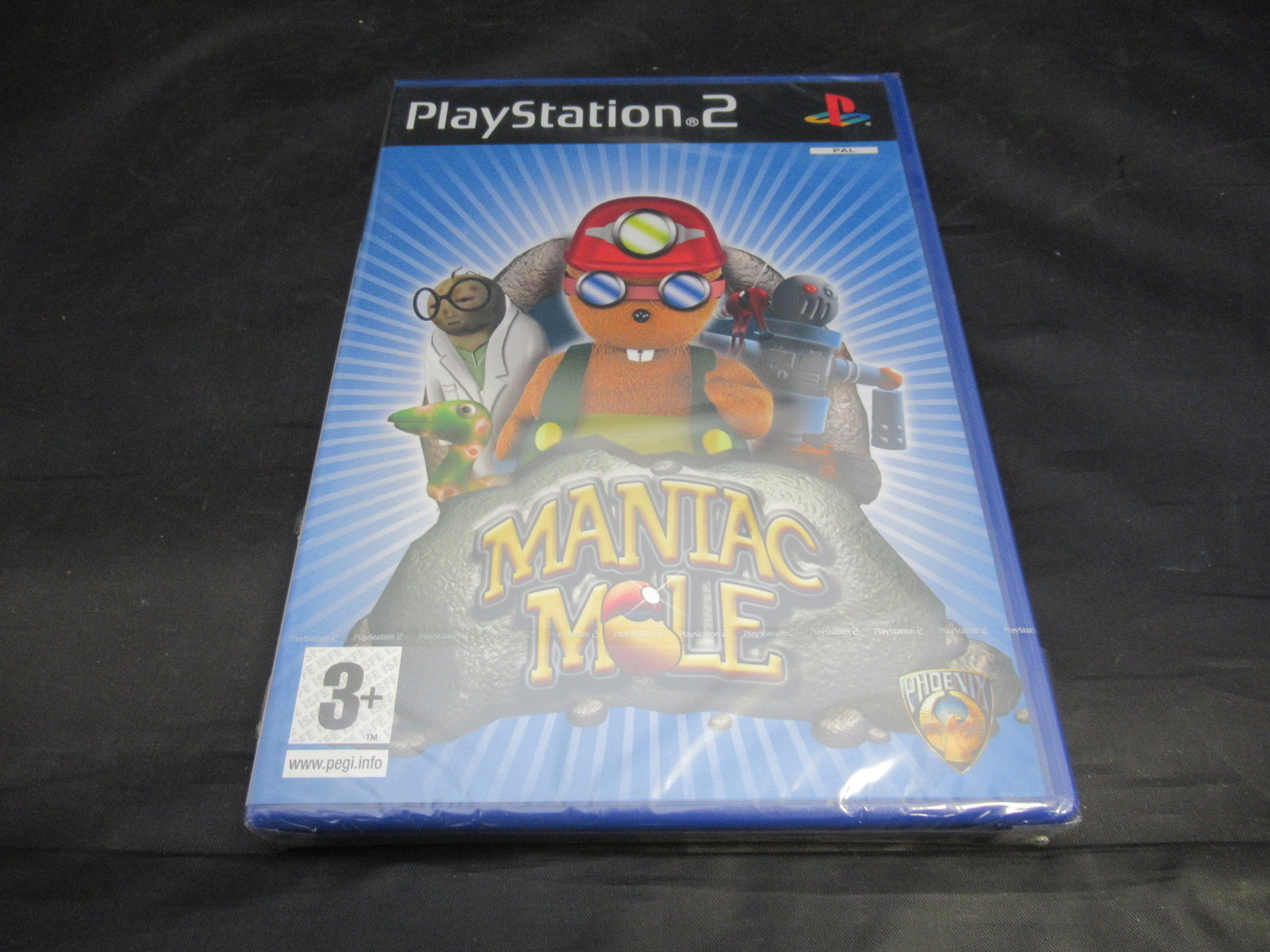 Sony Playstation 2 PS2 Game Maniac Mole Brand New Factory Sealed