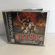 Risk Game Of Global Domination (Sony PlayStation 1, 1998) Complete With Manual.