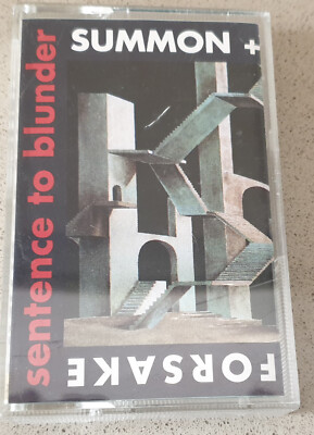 Sentence To Blunder - Summon And Forsake Musikkassette Promo Rare 1992