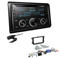 Pioneer Autoradio CD Bluetooth USB Einbauset FüR Skoda Yeti Canbus Und LFB