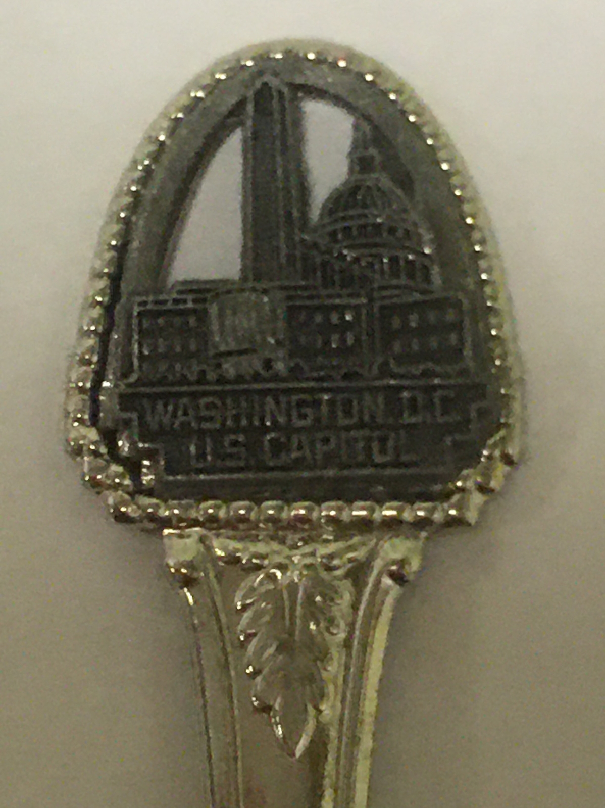 Was D. C. US Capitol Vintage Souvenir Spoon Collectible
