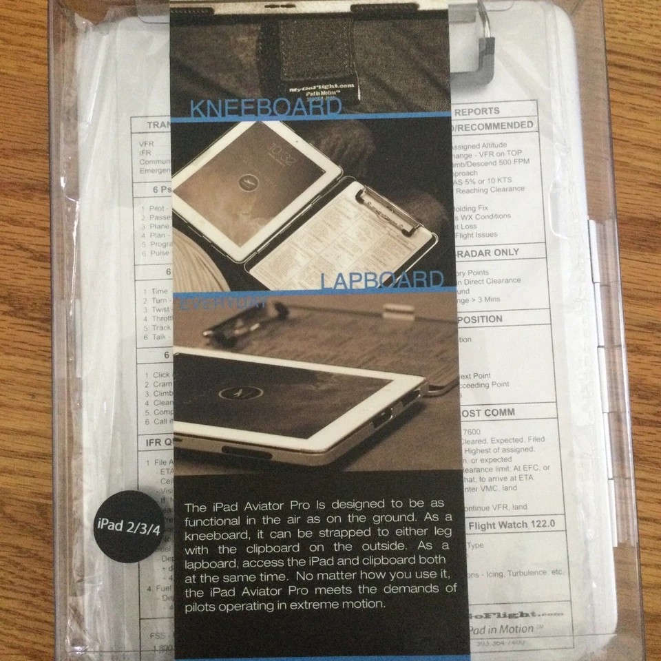 mygoflight iPad Aviator Pro Case for iPad 2 iPad 3 Or iPad 4 New Plane Cockpit - Image 3 of 4