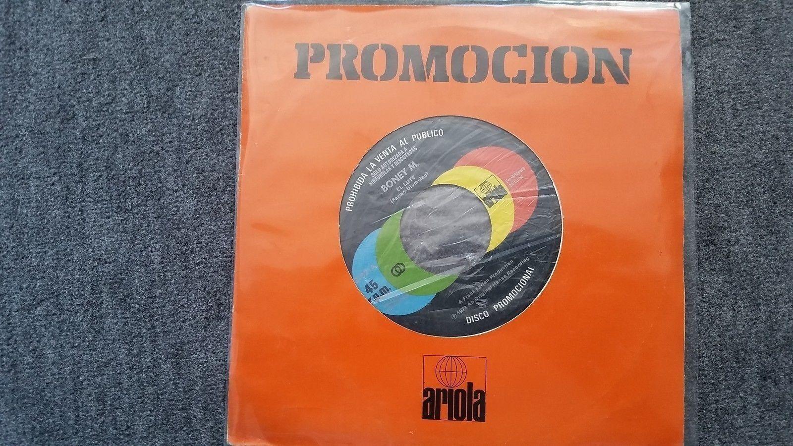 7"" Single Vinyl Boney M. - El Lute Spain PROMO