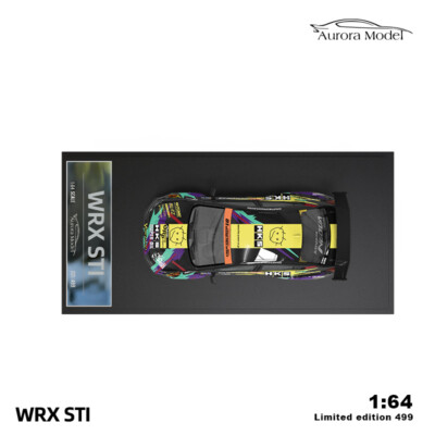 Aurora Model 1/64 スバル WRX STI HKS Aurora Model 1:64 Subaru WRX STI HKS (2 Version) – Horizon