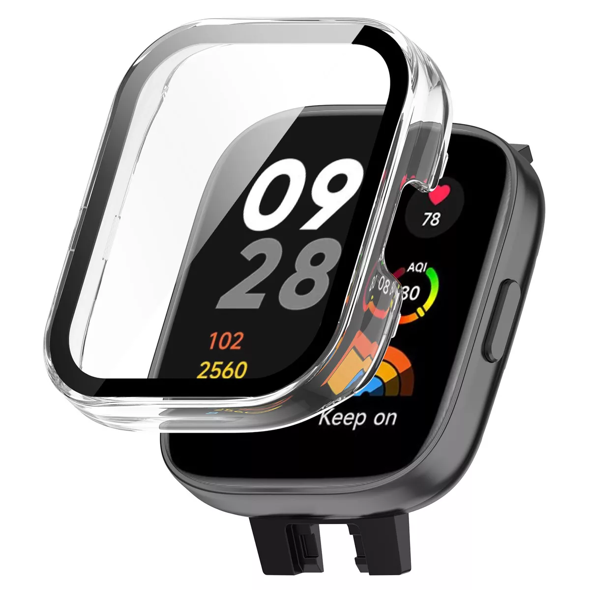 Screen Protector Case for Xiaomi Redmi Watch 3 Full Coverage