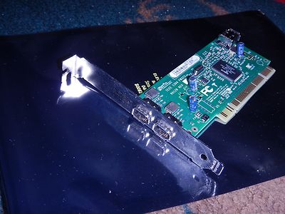 Smart Modular 5187-1554 3-Port IEEE-1394 FireWire PCI Card 
