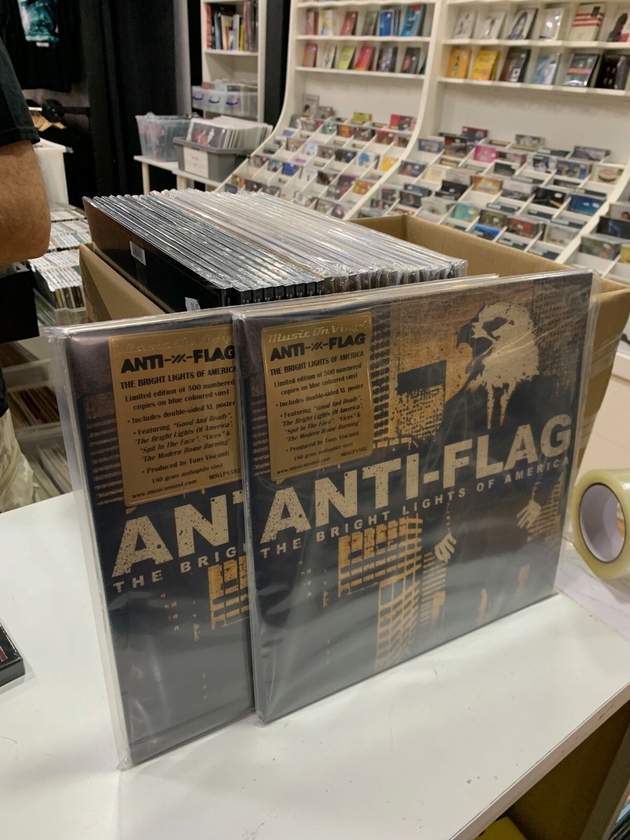 欧2discs LP Anti-Flag The Bright Lights Of America MOVLP1502 Music On Vinyl /00520 Anti-Flag – The Bright Lights Of America Lim. White 2 Vinyl