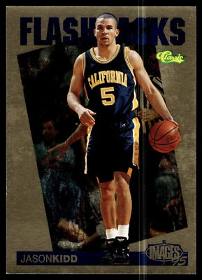 Jason Kidd 1995 Classic Flashbacks Card 732/4495 #TF2