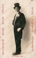 1925 TOLDO Pace Benefica Chioggia Venezia Cartolina fotografica Giacomelli