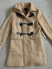 Women's Forever 21 Coat, Toggle, Tan Colour, Size Small (size 8) New With Tag