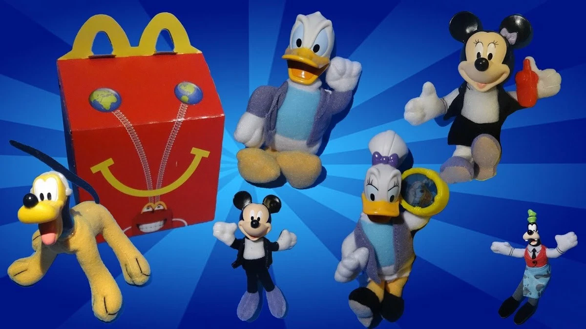 McDonald s 2001 Disney House of Mouse Plush Toy You Pick