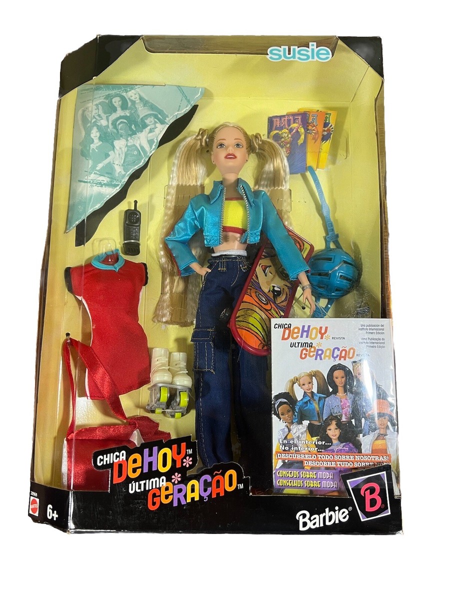 BARBIE GENERATION GIRL SUSIE CHICA DEHOY FOREIGN ISSUE DOLL #20969 New NIB  1998
