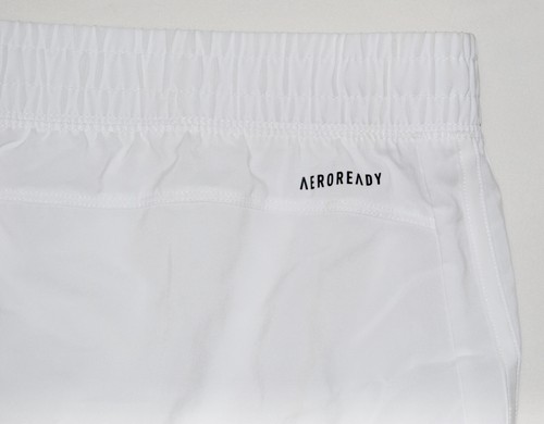 NWT adidas Women's White Pacer Three Stripe Woven Shorts sz XL - Picture 7 of 10