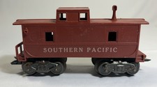 Vintage Marx Southern Pacific Caboose O Scale Plastic Offset Cupola Train Car
