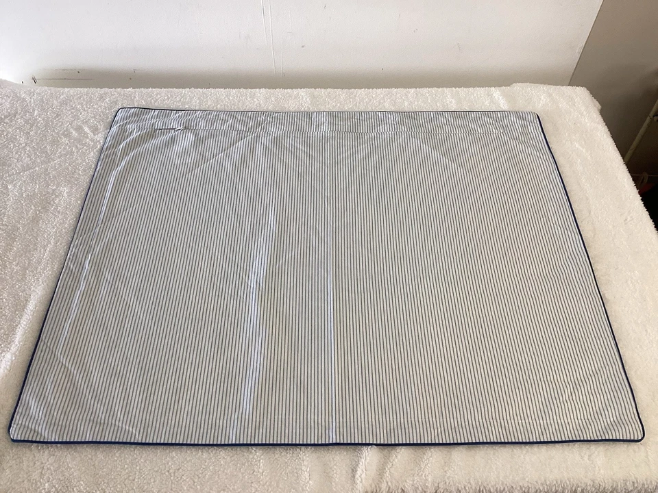 Nuevo 2 fundas de almohada estándar Ralph Lauren Marisa azul/amarillo 100 % algodón Foto 2 de 4