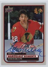 2025-26 Chicago Blackhawks Centennial Memorable Moments Grant Mulvey Auto c6x