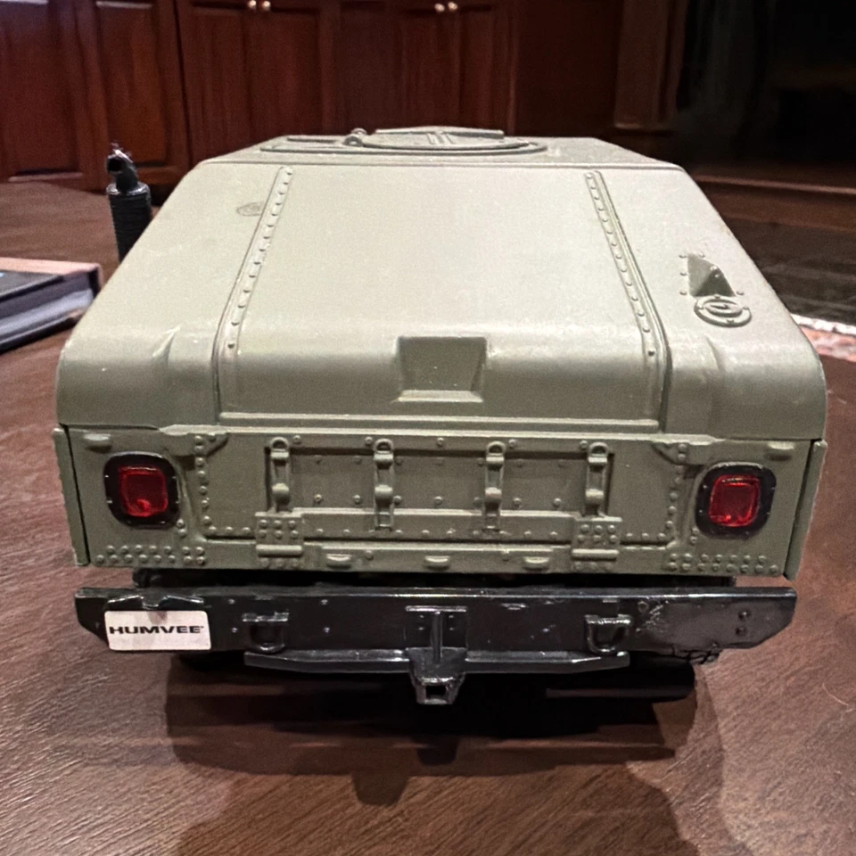 Maisto Hummer techo rígido 4x4 escala 1:18 modelo fundido a presión Humvee militar Foto 3 de 4