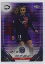 2023 Chrome UEFA Women's Champions League Purple Pulsar Refractor Lieke Martens