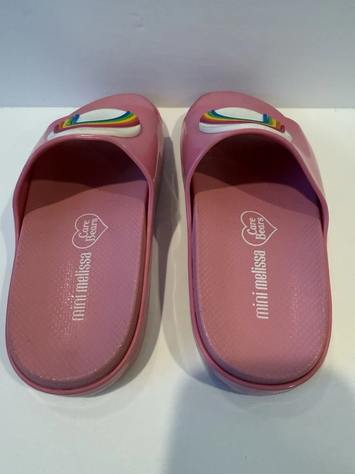 Mini Melissa Girls Toddler Sandal Size 13 Care Bears Rainbow - Image 4 of 4