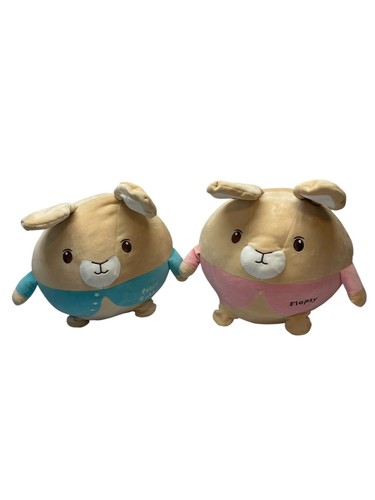 2 FLOPSY BUNNY & Peter Rabbit PLUSH Pillows Toys Cuddle Pals Beatrix Potter Toys - Picture 2 of 16