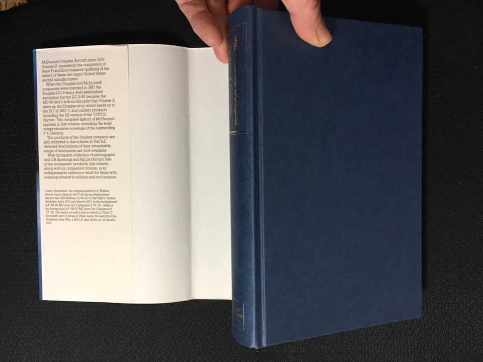 MCDONNELL DOUGLAS AIRCRAFT since 1920 Volume II Francillon Military Aviation HC - Image 2 of 4